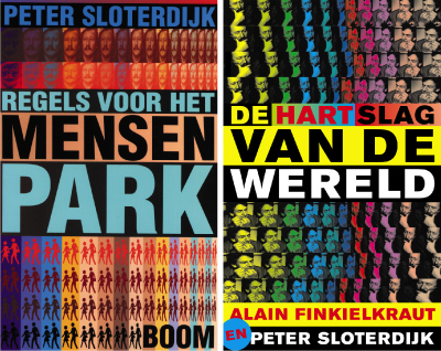 Covers voor boeken van Peter Sloterdijk voor uitgeverij Boom