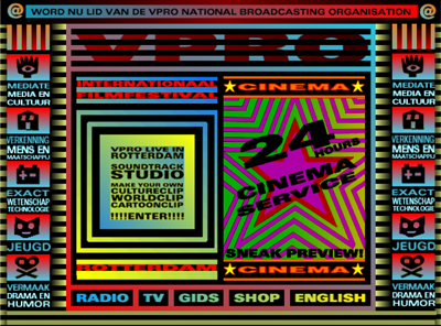 Website for VPRO 1997